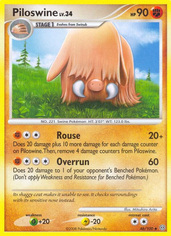 Piloswine 46/100 Normal Stormfront