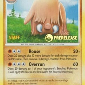 Piloswine 46/100 (Prerelease) [Staff] Normal Nintendo Promos
