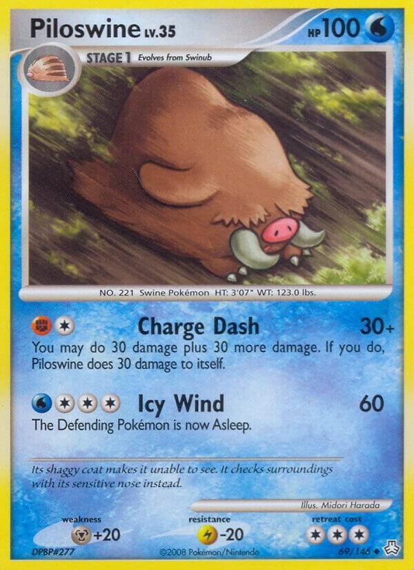 Piloswine 69/146 Normal Legends Awakened Piloswine 69/146 Normal Legends Awakened