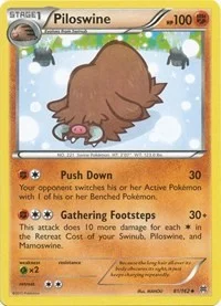 Piloswine | 81/162 | Reverse Holofoil | XY - BREAKthrough