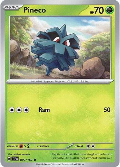 Pineco 002/162 Normal SV05: Temporal Forces Pineco 002/162 Normal SV05: Temporal Forces