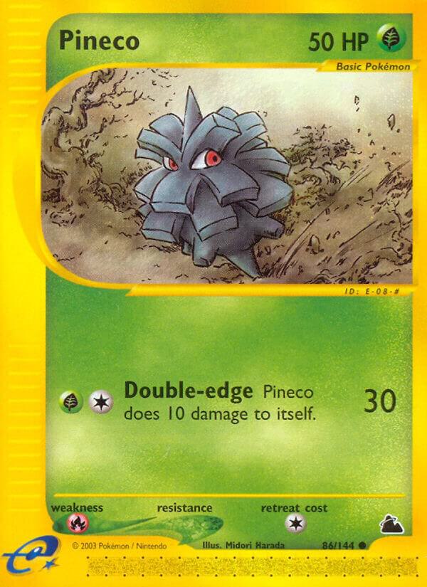 Pineco (86) 086/144 Reverse Holofoil Skyridge