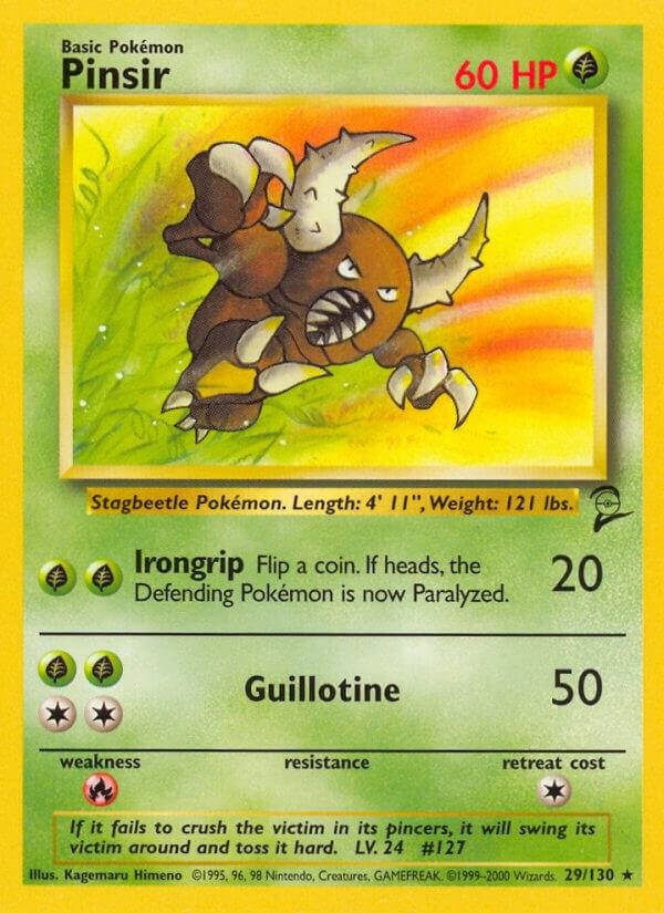 Pinsir 029/130 Normal Base Set 2