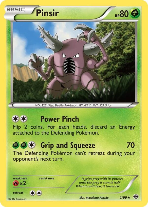 Pinsir 1/99 Reverse Holofoil Next Destinies