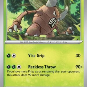 Pinsir 127/165 Normal SV: Scarlet & Violet 151