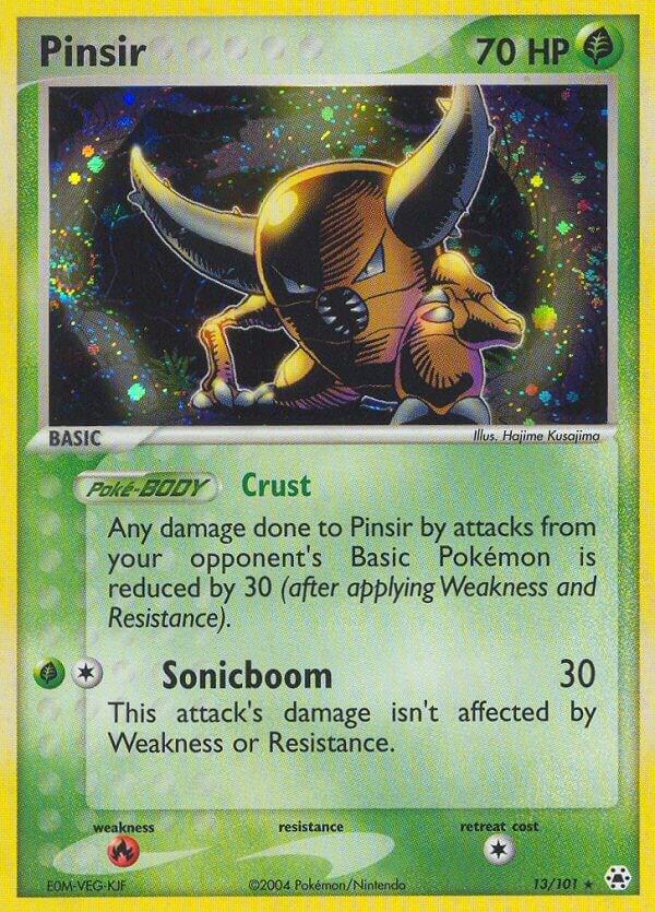 Pinsir 13/101 Reverse Holofoil Hidden Legends Pinsir 13/101 Reverse Holofoil Hidden Legends