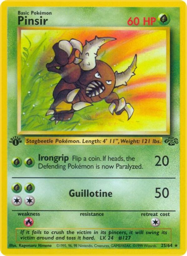 Pinsir (25) 25/64 Unlimited Jungle