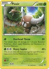 Pinsir | 3/162 | Reverse Holofoil | XY - BREAKthrough