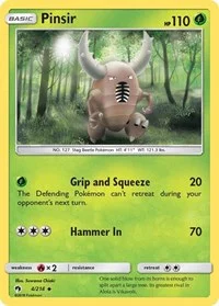 Pinsir | 4/214 | Reverse Holofoil | SM - Lost Thunder