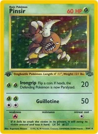 Pinsir (9) | 09/64 | Unlimited Holofoil | Jungle