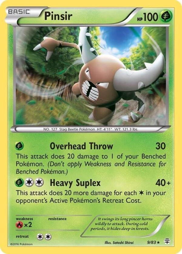 Pinsir 9/83 Reverse Holofoil Generations Pinsir 9/83 Reverse Holofoil Generations