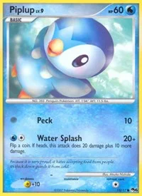 Piplup | 015/017 | Holofoil | POP Series 6