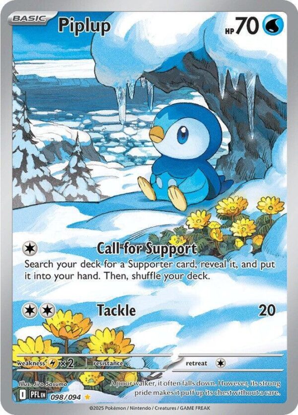 Piplup 098/094 Holofoil ME02: Phantasmal Flames