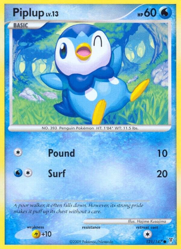 Piplup 121 Normal Supreme Victors