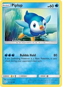 Piplup | 54/236 | Reverse Holofoil | SM - Cosmic Eclipse