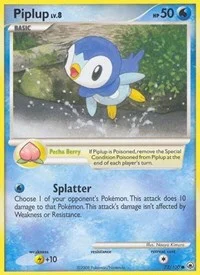 Piplup (72) | 72/100 | Reverse Holofoil | Majestic Dawn