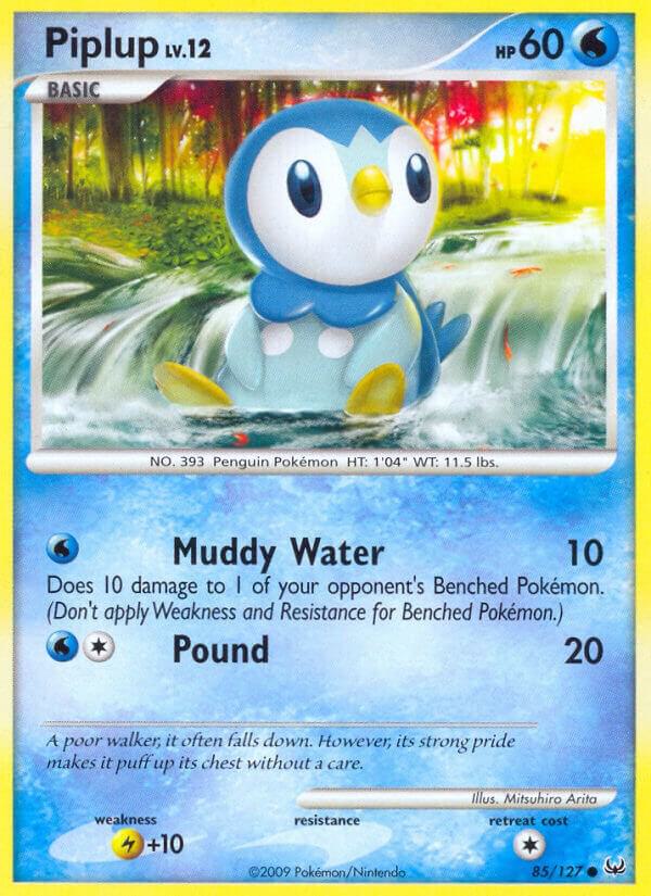 Piplup 85/127 Normal Platinum Piplup 85/127 Normal Platinum