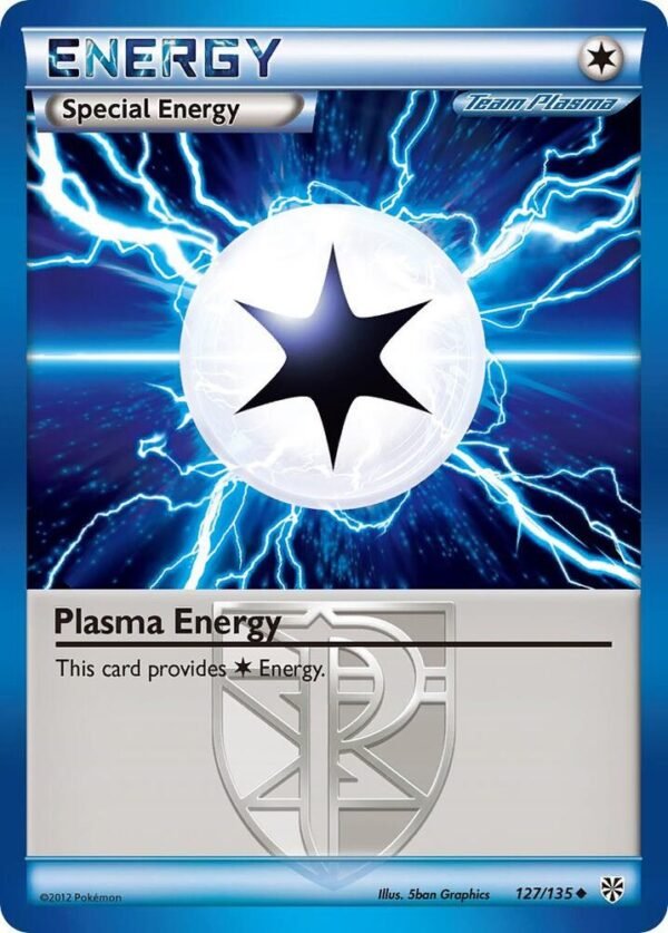 Plasma Energy (Team Plasma) 127/135 Reverse Holofoil Plasma Storm