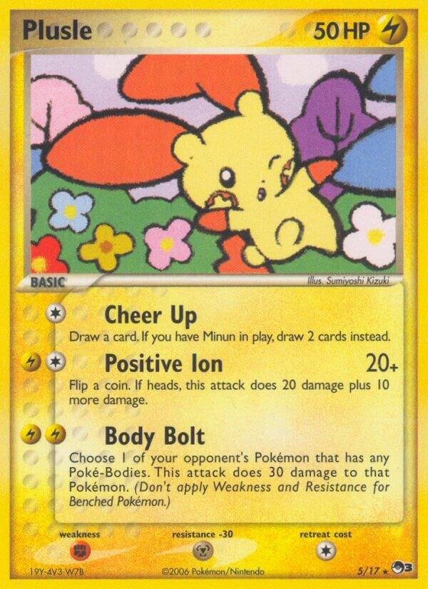 Plusle 005/017 Normal POP Series 3