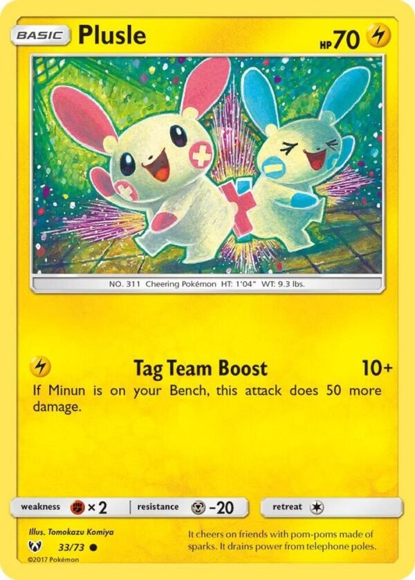 Plusle 33/73 Normal Shining Legends