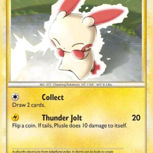 Plusle 36/95 Reverse Holofoil Unleashed
