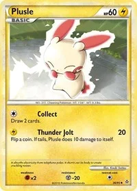 Plusle | 36/95 | Reverse Holofoil | Unleashed