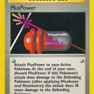 PlusPower 084/102 Normal Base Set PlusPower 084/102 Normal Base Set