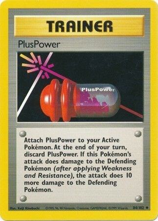PlusPower 084/102 Normal Base Set