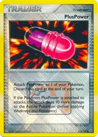PlusPower 112/127 (League Promo) Reverse Holofoil League & Championship Cards