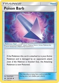 Poison Barb | 124/149 | Reverse Holofoil | SM Base Set