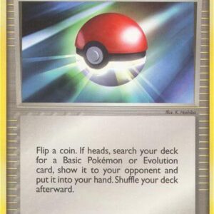 Poke Ball 86/109 Normal Ruby and Sapphire Poke Ball 86/109 Normal Ruby and Sapphire