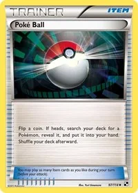 Poke Ball | 97/114 | Reverse Holofoil | Black and White Poke Ball | 97/114 | Reverse Holofoil | Black and White