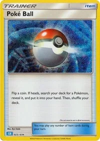 Poke Ball (CLB) | 023/034 | Holofoil | Trading Card Game Classic