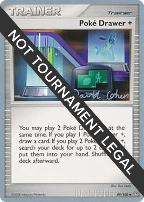 Poke Drawer + 2009 (David Cohen) 89/100 Normal World Championship Decks Poke Drawer + 2009 (David Cohen) 89/100 Normal World Championship Decks
