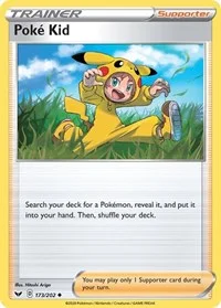 Poke Kid | 173/202 | Reverse Holofoil | SWSH01: Sword & Shield Base Set