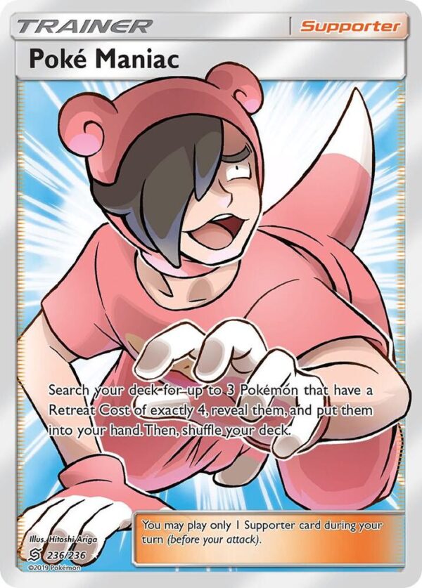 Poke Maniac (Full Art) 236/236 Holofoil SM – Unified Minds