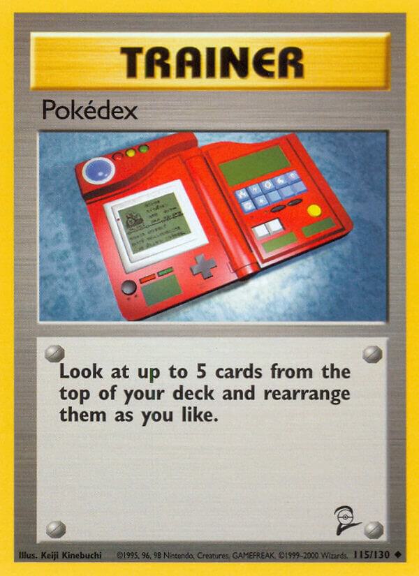 Pokedex 115/130 Normal Base Set 2