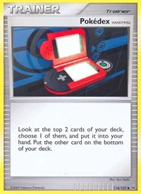 Pokedex HANDY910is | 114/127 | Reverse Holofoil | Platinum