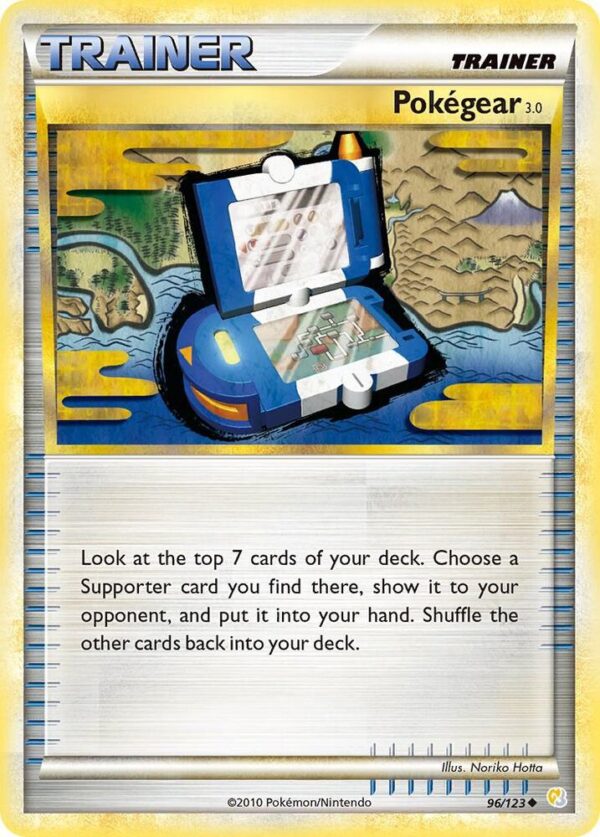 Pokegear 3.0 96/123 Reverse Holofoil HeartGold SoulSilver