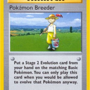 Pokemon Breeder 076/102 1st Edition Base Set (Shadowless)
