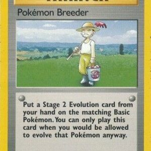 Pokemon Breeder 076/102 Normal Base Set Pokemon Breeder 076/102 Normal Base Set