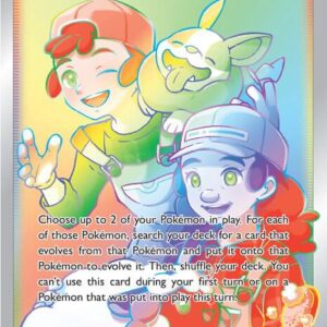 Pokemon Breeder’s Nurturing (Secret) 195/189 Holofoil SWSH03: Darkness Ablaze