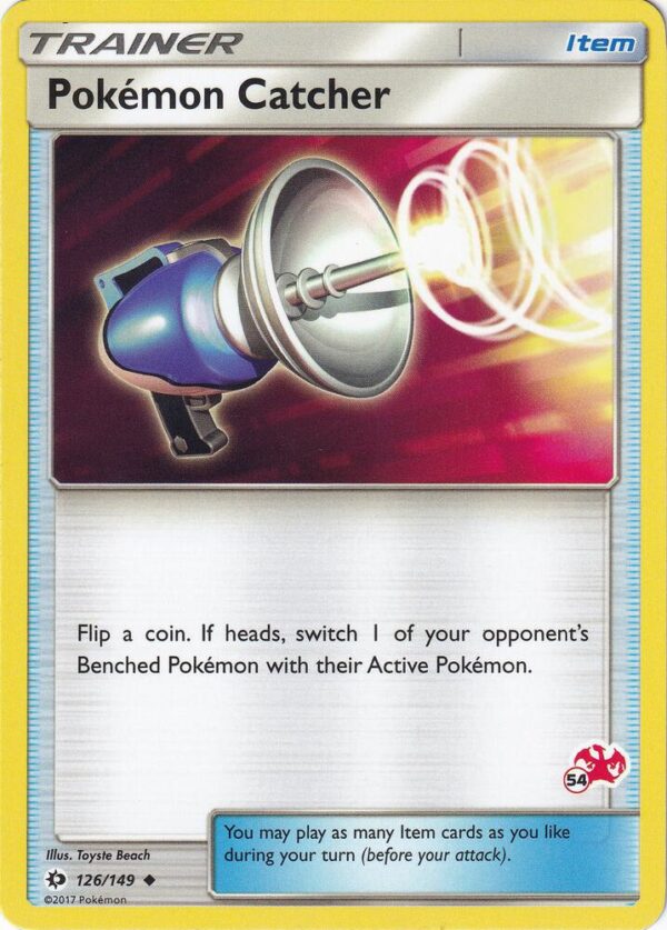 Pokemon Catcher 126/149 (#54 Charizard Stamped) Normal Battle Academy