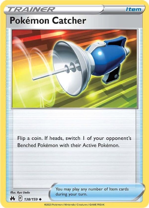Pokemon Catcher 138/159 Normal Crown Zenith Pokemon Catcher 138/159 Normal Crown Zenith