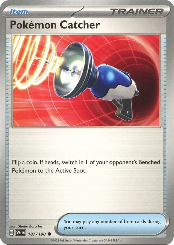 Pokemon Catcher 187/198 Normal SV01: Scarlet & Violet Base Set Pokemon Catcher 187/198 Normal SV01: Scarlet & Violet Base Set
