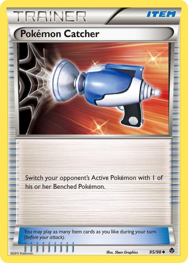Pokemon Catcher 95/98 Reverse Holofoil Emerging Powers