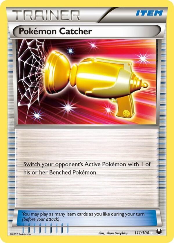 Pokemon Catcher (Gold) 111/108 Holofoil Dark Explorers Pokemon Catcher (Gold) 111/108 Holofoil Dark Explorers
