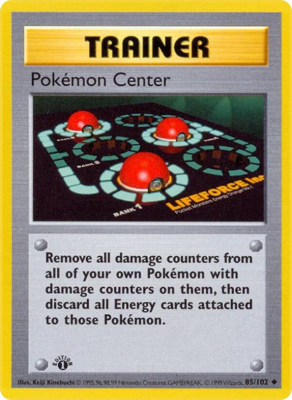 Pokemon Center 085/102 1st Edition Base Set (Shadowless) Pokemon Center 085/102 1st Edition Base Set (Shadowless)
