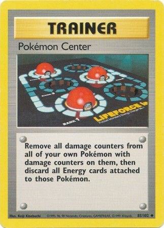 Pokemon Center 085/102 Normal Base Set