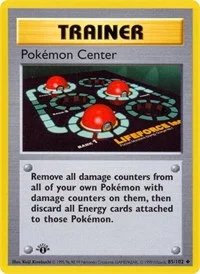 Pokemon Center | 085/102 | 1st Edition | Base Set (Shadowless) Pokemon Center | 085/102 | 1st Edition | Base Set (Shadowless)